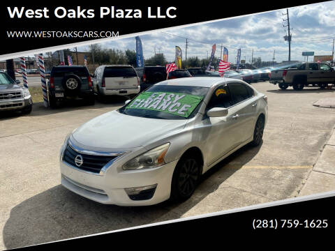 2014 Nissan Altima for sale at West Oaks Plaza LLC in Houston TX