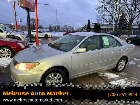 2004 Toyota Camry for sale at Melrose Auto Market. in Melrose Park IL
