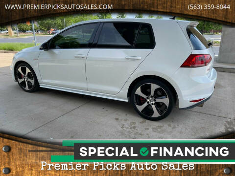 2017 Volkswagen Golf GTI for sale at Premier Picks Auto Sales in Bettendorf IA