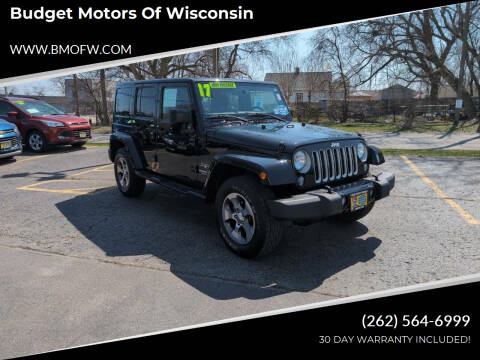 2017 Jeep Wrangler Unlimited Sahara