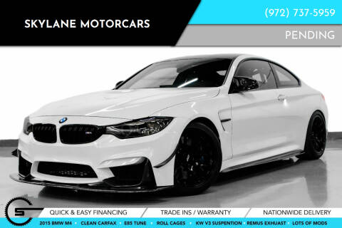 BMW SERIE 4 2015-bmw-m4-dct-carnon-fibre-roof-clean-carfax-cars-trucks-city-of-toronto-kij  Used - the parking