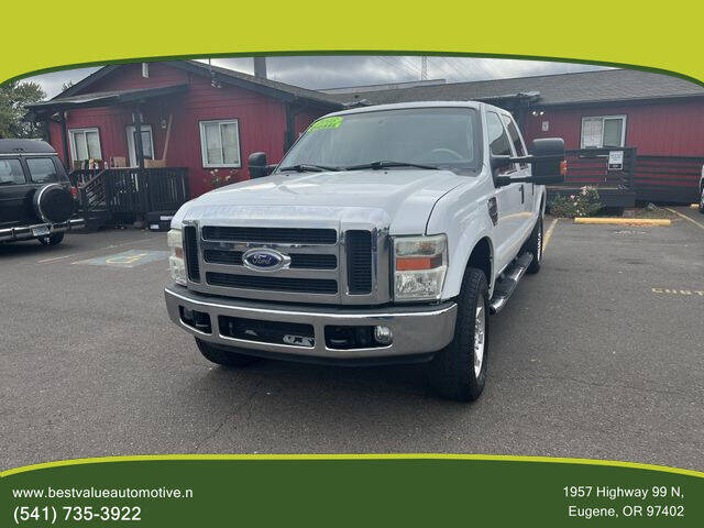2008 Ford F-250 Super Duty for sale at Best Value Automotive in Eugene OR