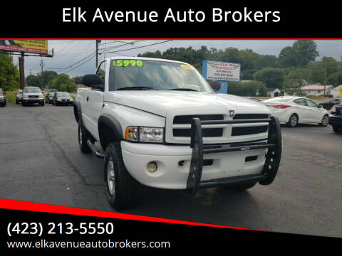 2001 Dodge Ram Pickup 1500 for sale at Elk Avenue Auto Brokers in Elizabethton TN