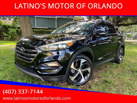 2016 Hyundai Tucson for sale at LATINO'S MOTOR OF ORLANDO in Orlando FL