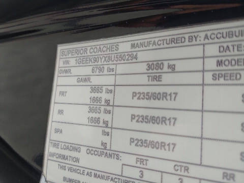 2008 Cadillac Limousine Deville Professional