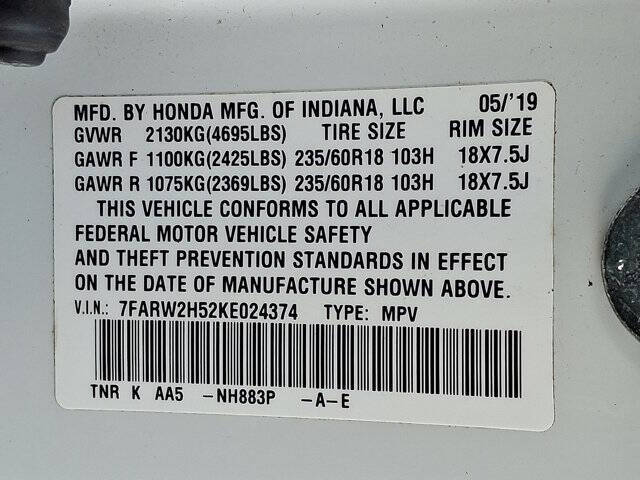 2019 Honda CR-V EX