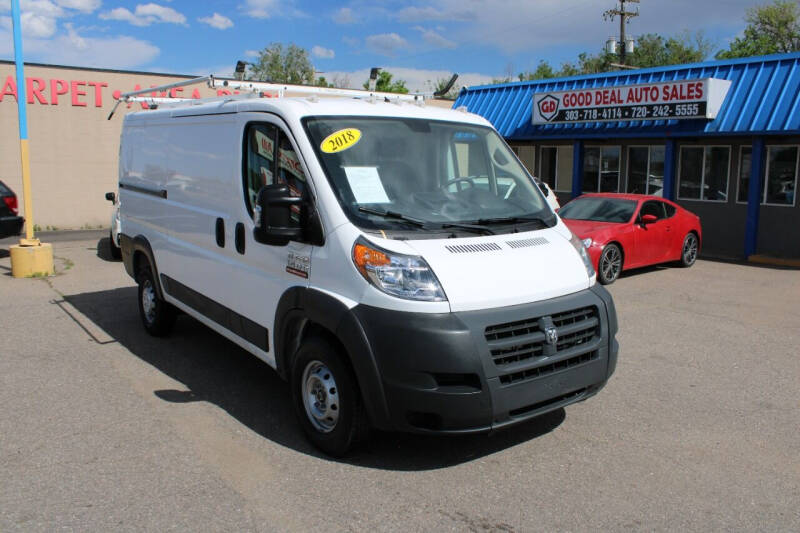 2018 RAM ProMaster for sale at Good Deal Auto Sales LLC in Lakewood CO
