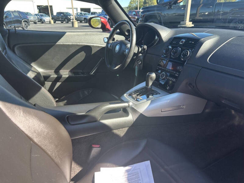 2009 Saturn SKY Ruby Red SE