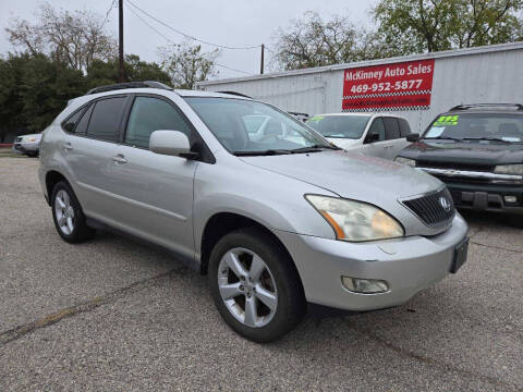 2007 Lexus RX 350 for sale at McKinney Auto Sales in Mckinney TX