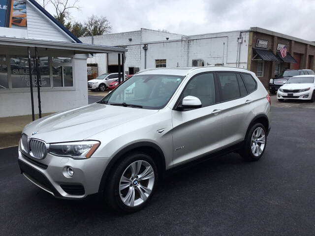 2016 BMW X3 for sale at Smiley Vehicle Group in Lebanon, OH