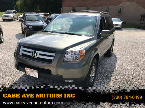 2006 Honda Pilot for sale at CASE AVE MOTORS INC in Akron OH