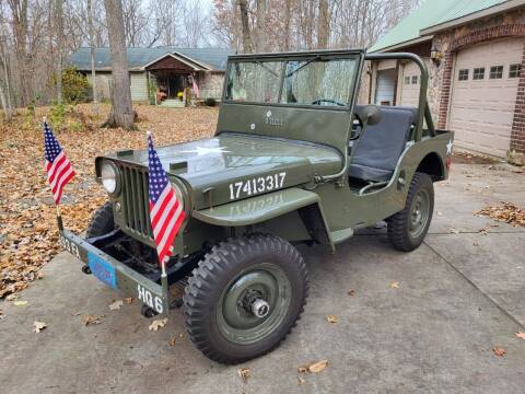 1947 Willys Jeep for sale at Cody's Classic & Collectibles, LLC in Stanley WI