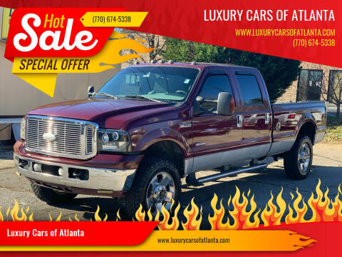 2006 Ford F-350 Super Duty for sale at Luxury Cars of Atlanta in Snellville GA