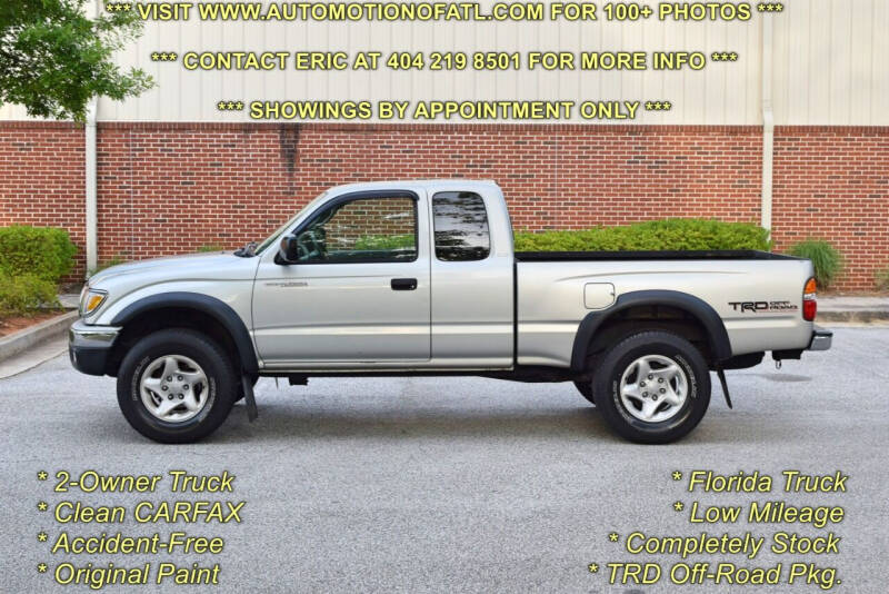 2004 Toyota Tacoma for sale at Automotion Of Atlanta in Conyers GA