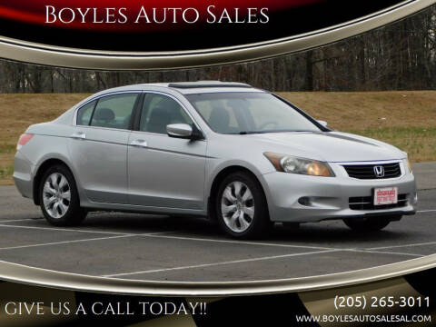 2010 Honda Accord for sale at Boyles Auto Sales in Jasper AL