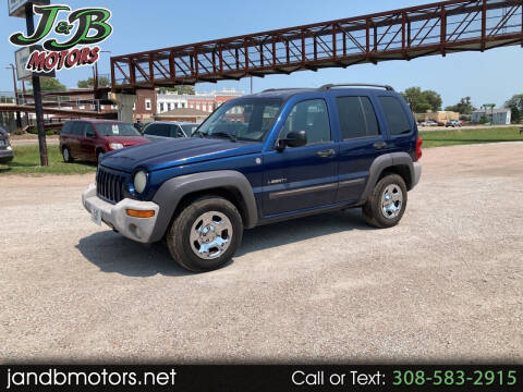 2004 Jeep Liberty for sale at J & B Motors in Wood River NE