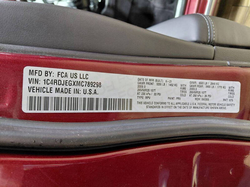 2021 Dodge Durango Citadel