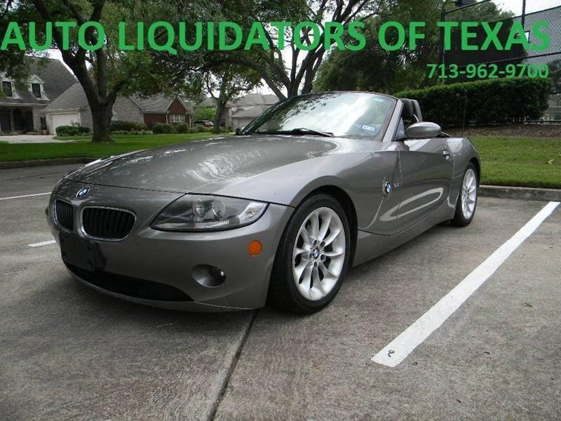 2005 BMW Z4 for sale at AUTO LIQUIDATORS OF TEXAS in Richmond TX