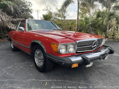 1976 Mercedes-Benz 450 SL for sale at Autohaus of Naples in Naples FL