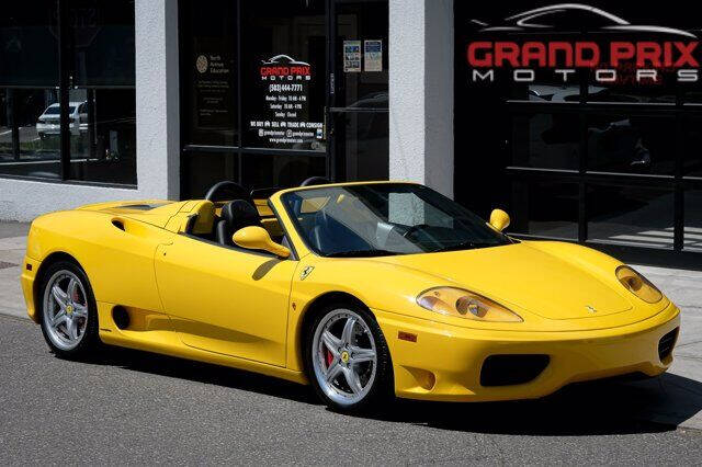 2001 ferrari 360 spider