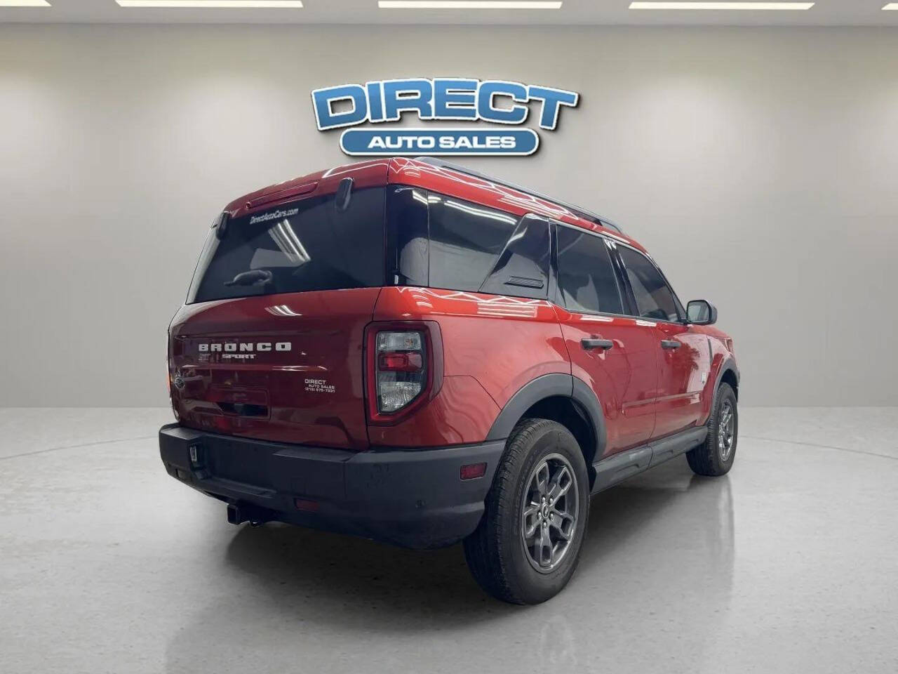 2023 Ford Bronco Sport Big Bend AWD 4dr SUV - Red exterior view 6