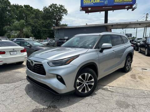 2022 Toyota Highlander for sale at P J Auto Trading Inc in Orlando FL