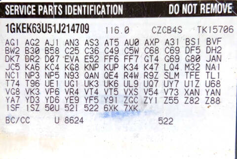 2001 GMC Yukon Denali