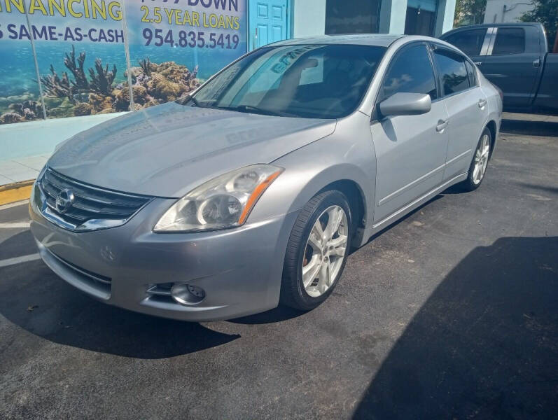 2012 Nissan Altima for sale at Blue Lagoon Auto Sales in Plantation FL