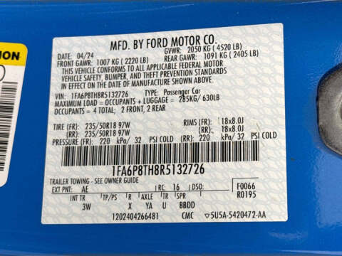 2024 Ford Mustang EcoBoost Premium