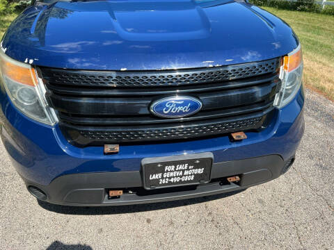 2013 Ford Explorer Police Interceptor Utility