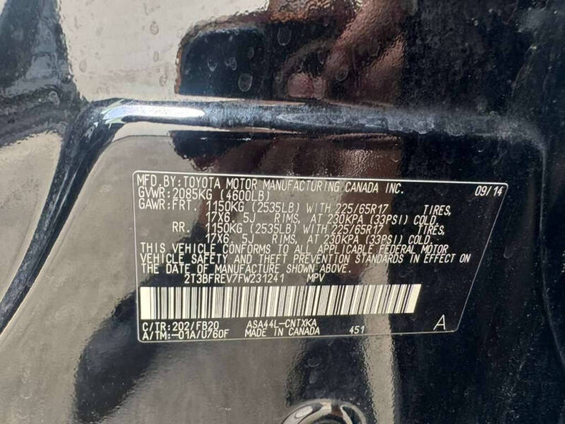 2015 Toyota RAV4 LE