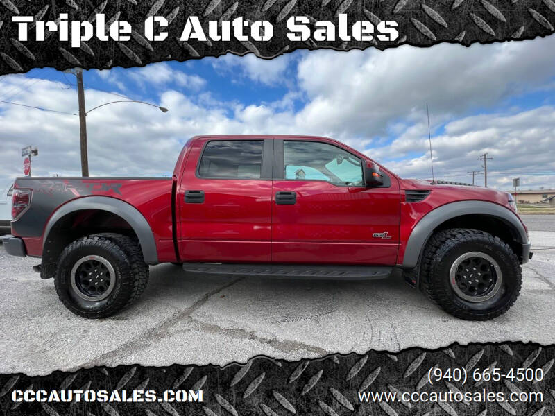 2014 Ford F-150 for sale at Triple C Auto Sales in Gainesville TX