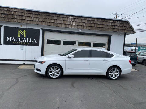 2016 Chevrolet Impala for sale at MACCALLA MOTORSPORT in Yakima WA