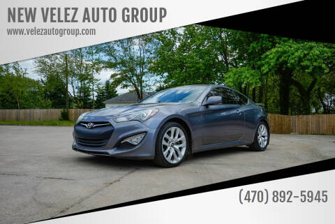 2013 Hyundai Genesis Coupe for sale at NEW VELEZ AUTO GROUP in Gainesville GA