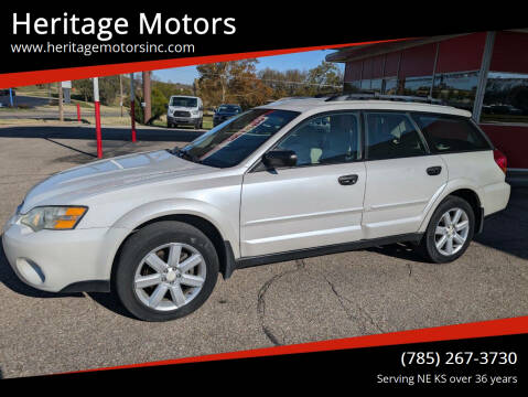 2007 Subaru Outback for sale at Heritage Motors in Topeka KS