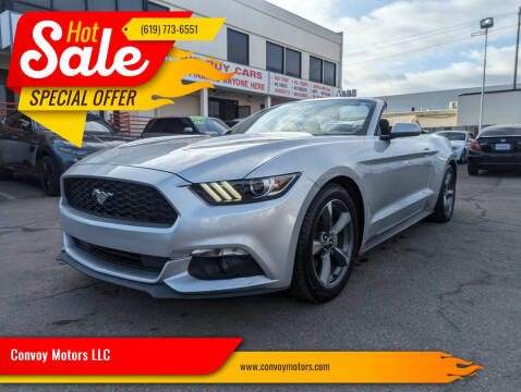 2016 Ford Mustang for sale at Convoy Motors LLC in National City CA