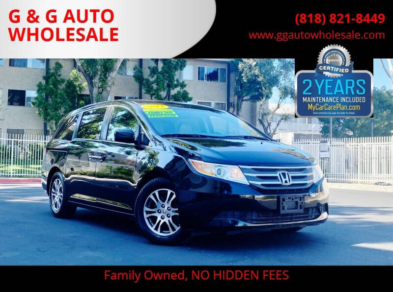 2011 Honda Odyssey for sale at G & G AUTO WHOLESALE in North Hollywood CA