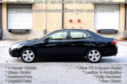 2006 Honda Accord for sale at Automotion Of Atlanta in Conyers GA