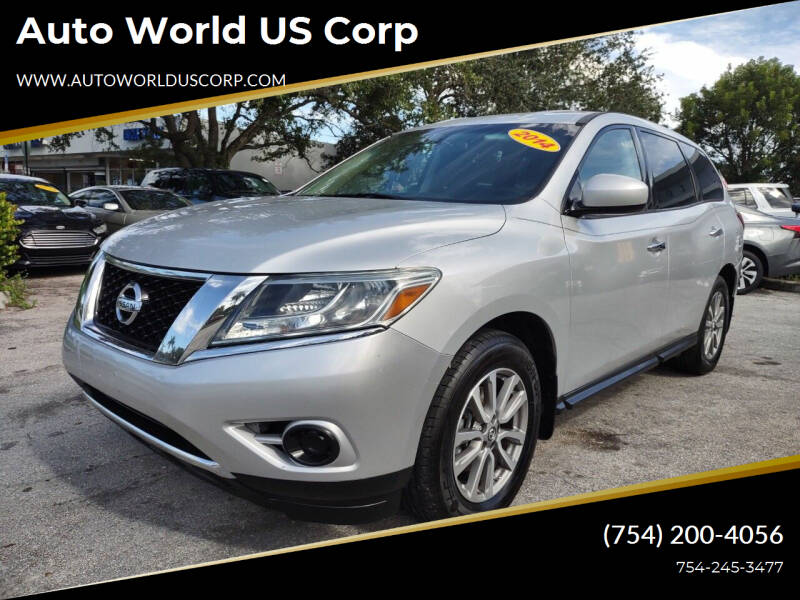 2014 Nissan Pathfinder for sale at Auto World US Corp in Plantation FL