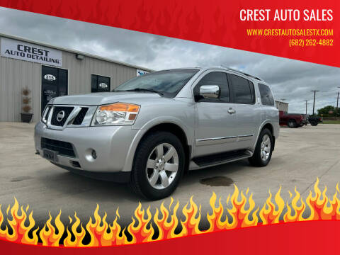 Nissan Armada For Sale in Hudson Oaks TX Crest Auto Sales