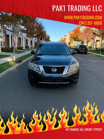 2013 Nissan Pathfinder for sale at Pak1 Trading LLC in Little Ferry NJ