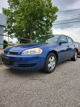 2006 Chevrolet Impala for sale at Brian's Direct Detail Sales & Service LLC. in Brook Park OH