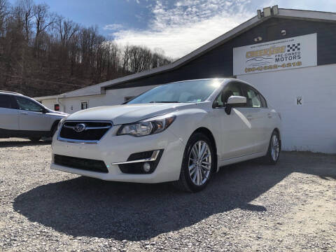 2015 Subaru Impreza for sale at Creekside PreOwned Motors LLC in Morgantown WV