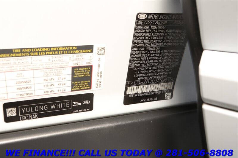 2018 Land Rover Range Rover