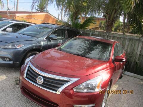 2014 Nissan Altima for sale at K & V AUTO SALES LLC in Hollywood FL