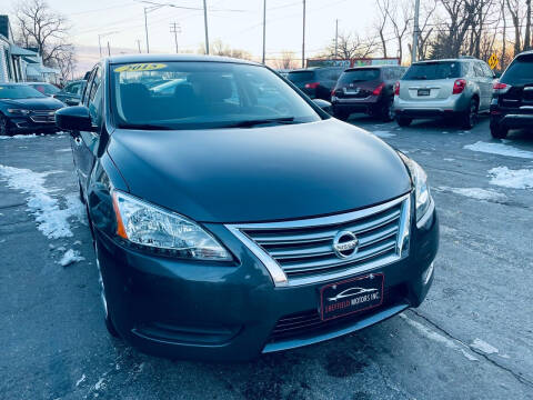 2015 Nissan Sentra for sale at SHEFFIELD MOTORS INC in Kenosha WI