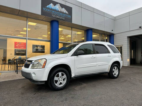 2005 Chevrolet Equinox for sale at Rocky Mountain Motors LTD in Englewood CO