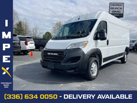 2023 RAM ProMaster for sale at Impex Chevrolet GMC in Reidsville NC