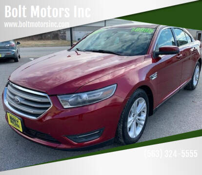 2014 Ford Taurus for sale at Bolt Motors Inc in Davenport IA