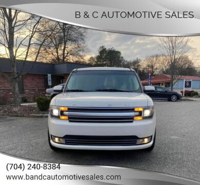 2014 Ford Flex for sale at B & C AUTOMOTIVE SALES in Lincolnton NC